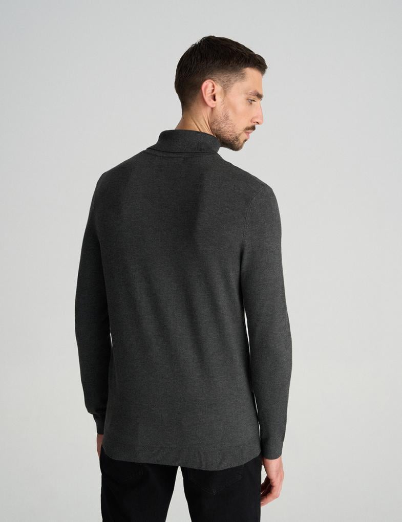 Светр чоловічий Diverse TOURDO XL Графітовий меланж (5905384067753) - фото 4 Светр чоловічий Diverse TOURDO XL Графітовий меланж (5905384067753) - фото 4