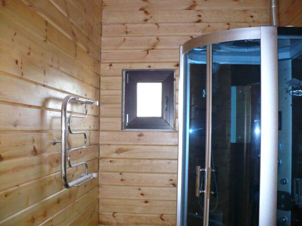 Фальш-брус лиственница 1 сорт АВ 35х135х3000 мм (533) - фото 3