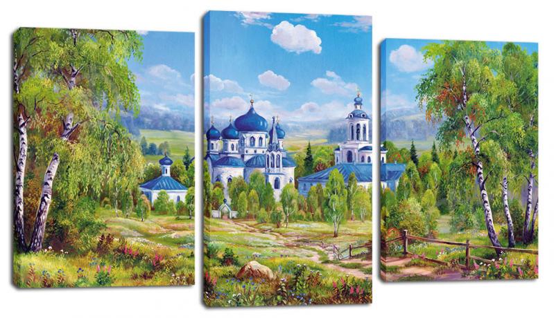 Модульная картина из 3 частей Декор Карпаты 100х53 см (PLM3 162)