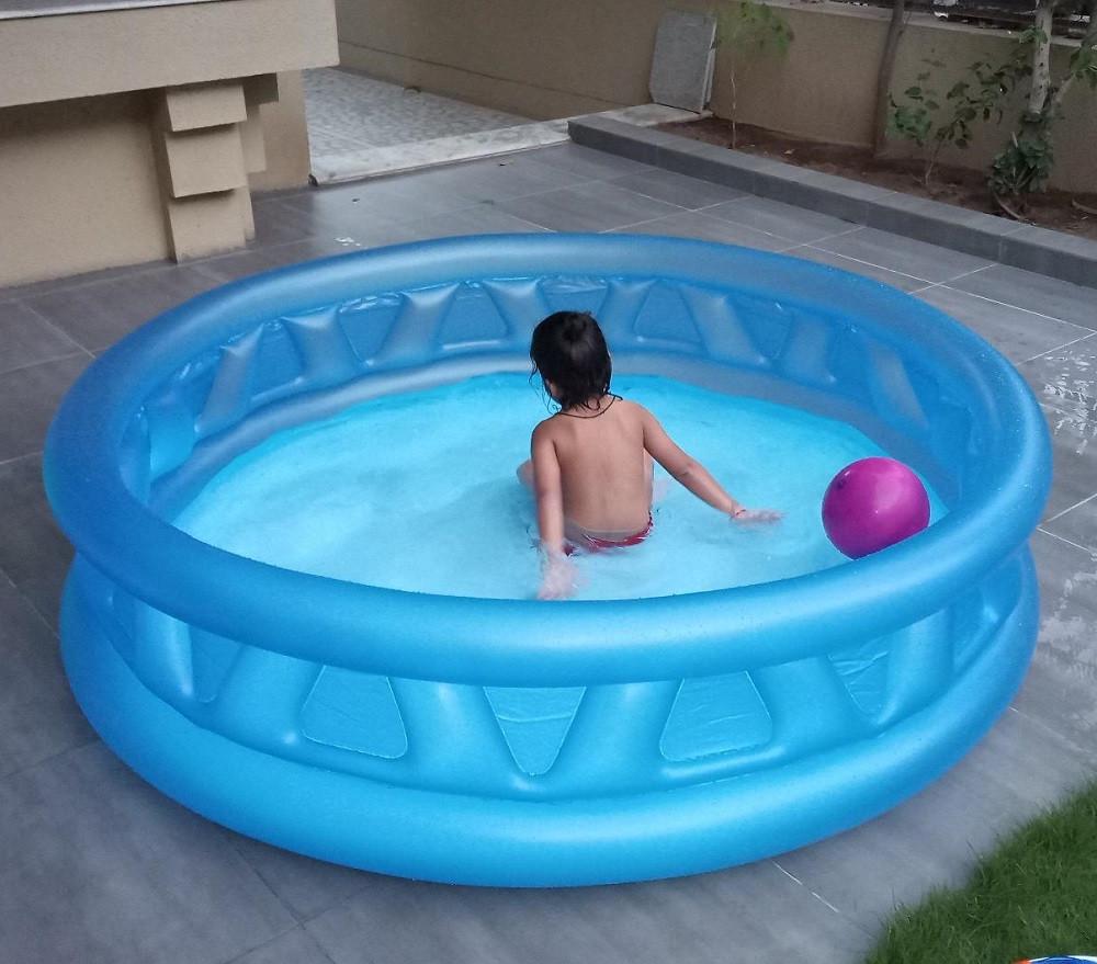 Басейн надувний дитячий Intex Літаюча Тарілка 188х46 см (28443678) - фото 5