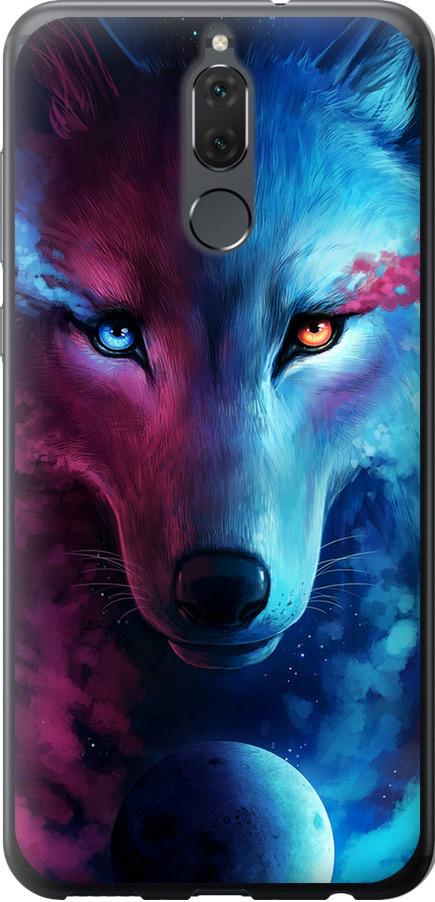 Чехол на Huawei Mate 10 Lite Арт-волк (3999u-1240-42517)