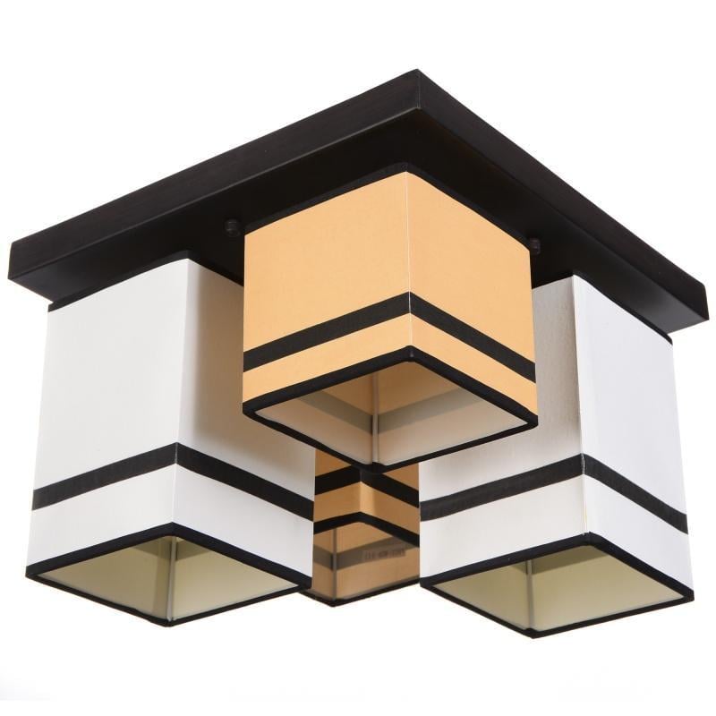 Люстра в восточном стиле Brille BKL-610S/4 E14 с абажуром