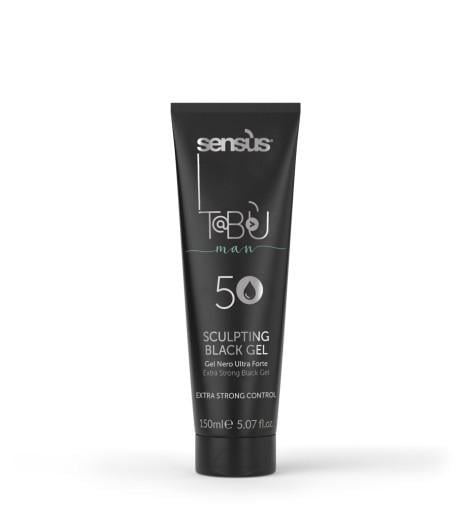 Гель для ультрасильної фіксації волосся Sens.ùs Sculpting Black Gel (30657)