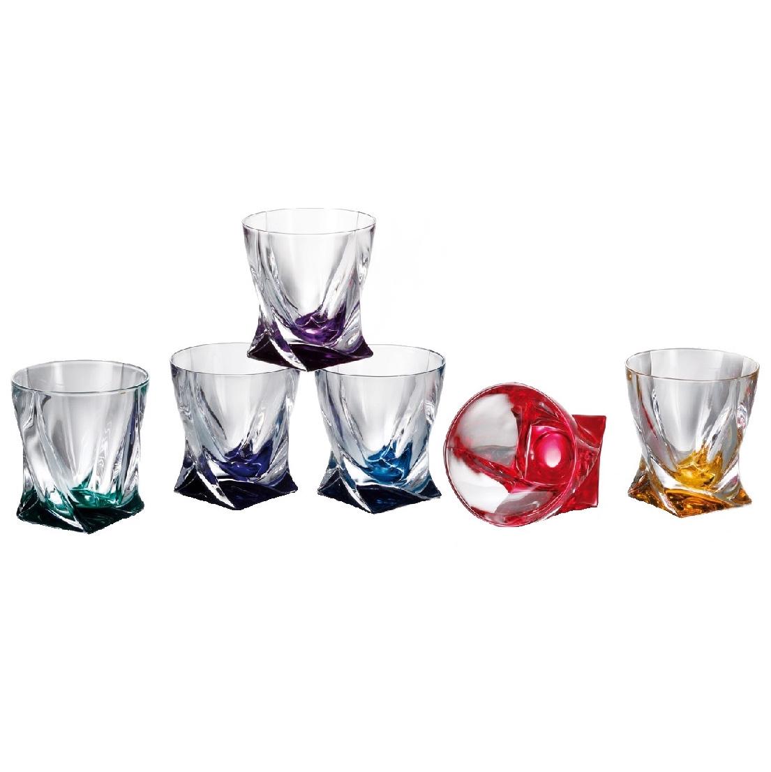 Стаканы для сока Bohemia Quadro 340 мл 6 шт. (6946)