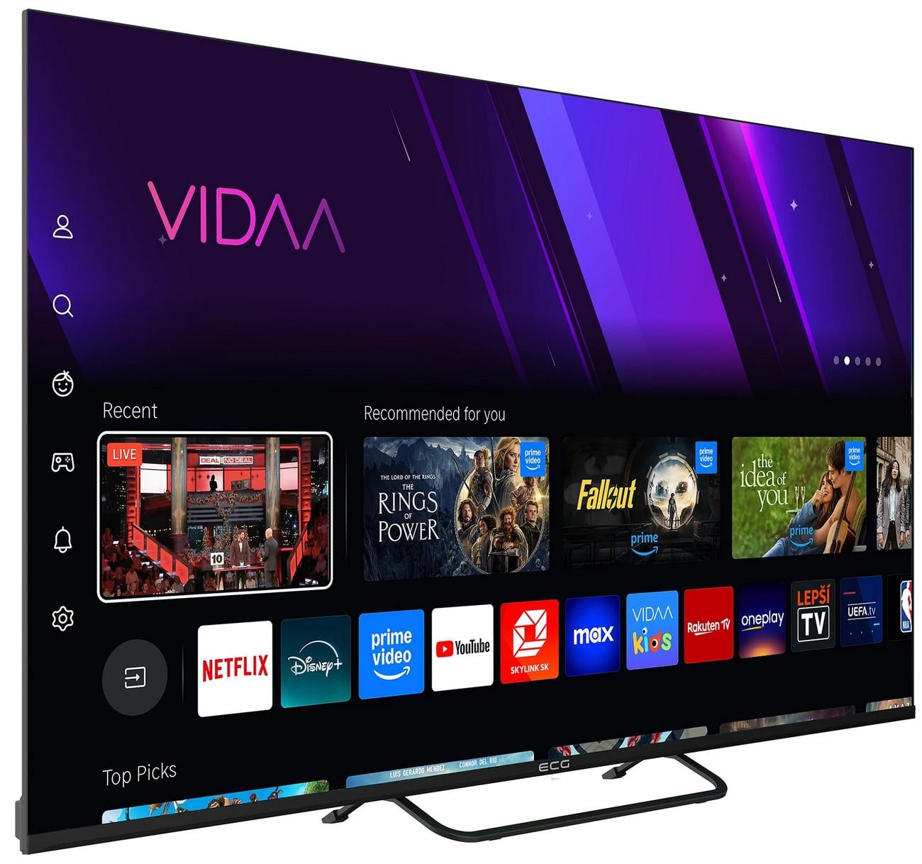 Телевизор ECG 55USV252 4K Ultra HD Smart LED TV (4249)