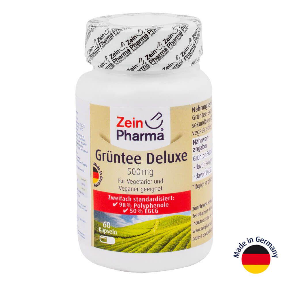 Зеленый чай ZeinPharma Delux 500 мг 60 капсул (6164) - фото 1 Зеленый чай ZeinPharma Delux 500 мг 60 капсул (6164) - фото 1