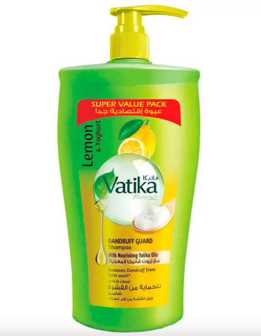 Шампунь против перхоти Dabur Vatika с лимоном 900 мл (2319233572)