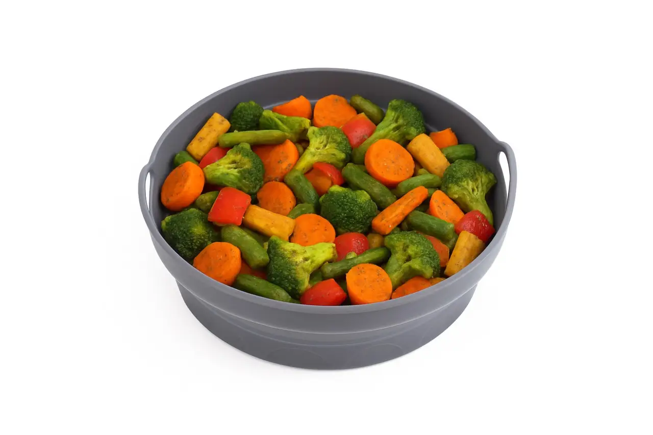 Форма силиконовая для аэрогриля мультипечи и фритюрницы круглая (04164)