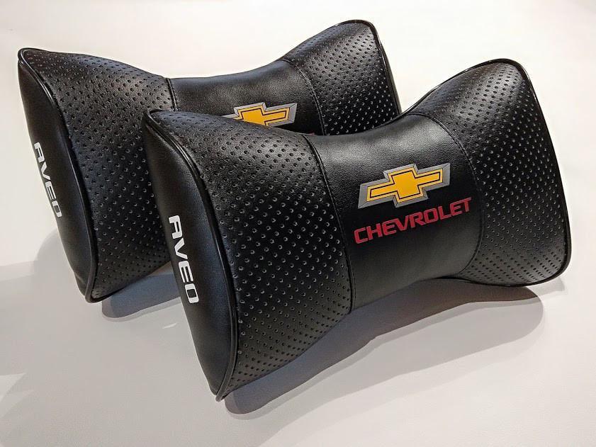 Подушка на подголовник авто Chevrolet 2 шт. (00401)