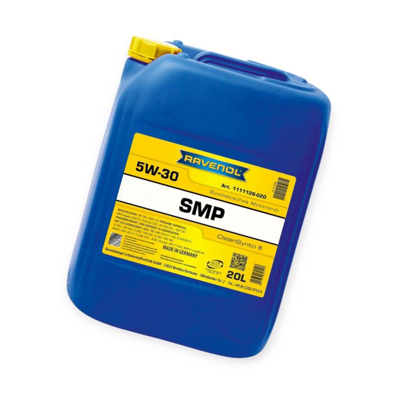 Масло моторное RAVENOL 5W-30 SMP Synthetic SN/С3 Mid Saps 20 л (2684187001)