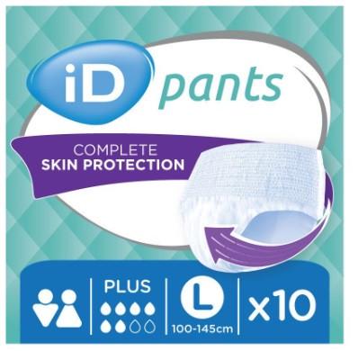 Подгузники-трусы для взрослых ID Plus L 10 шт. (2450192347) - фото 7