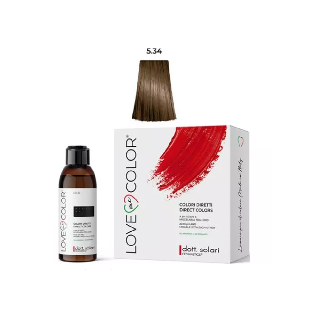 Фарба прямого фарбування Dott.Solari Love Me Color Direct Coloring 5.34 125 мл