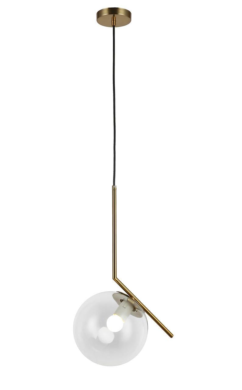 Подвесной светильник Levistella 9163815-1 BRZ+CL Бронзовый/Прозрачный (1887932476)