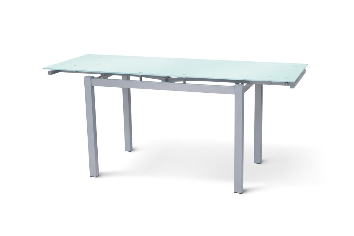 Обідній стіл Венді XS-1025 80/130х65 см Білий/Сірий (34183038)
