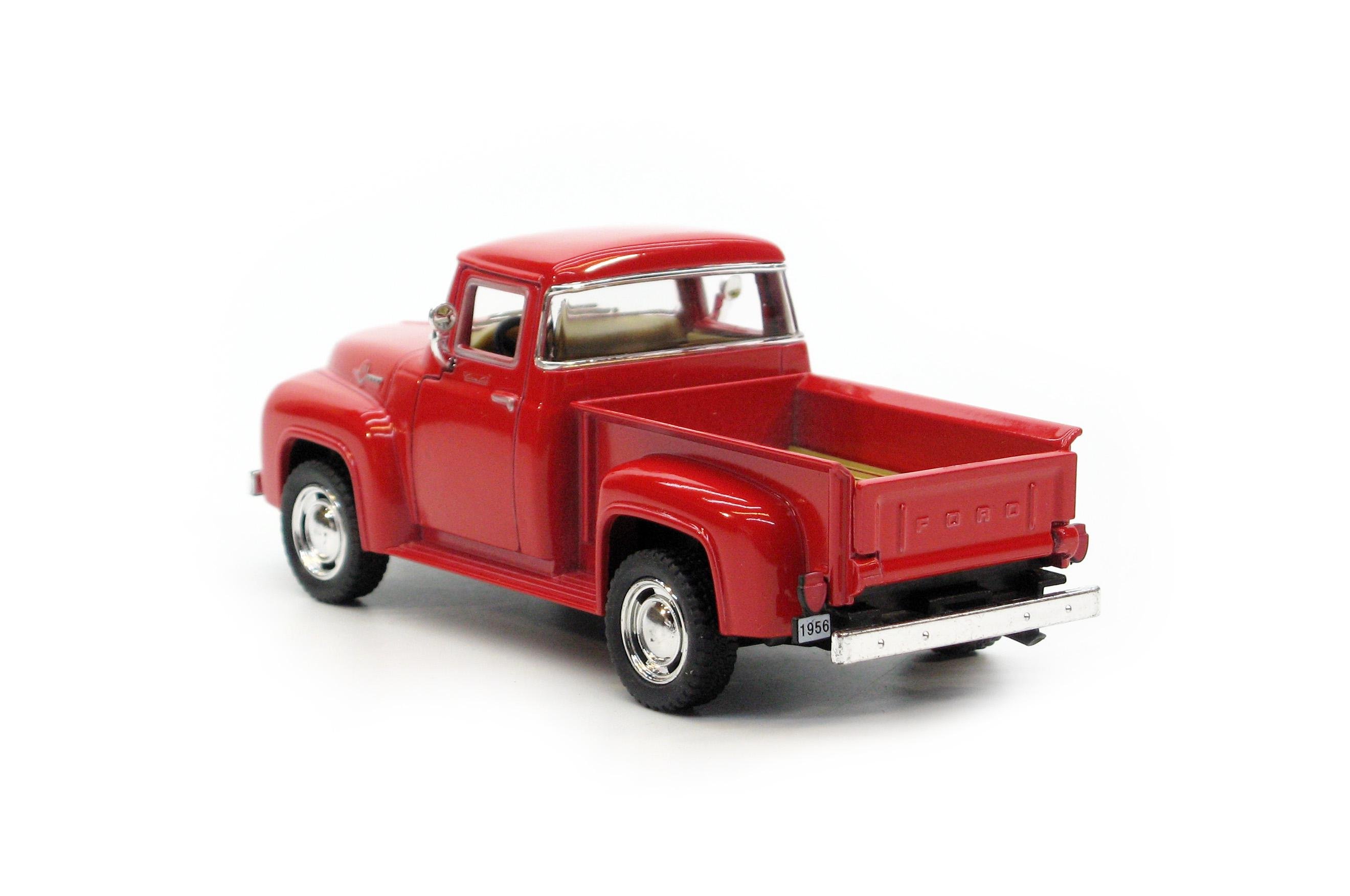 Машина металлическая KT5385W Ford F-100 Pickup 1956 - фото 3 Машина металлическая KT5385W Ford F-100 Pickup 1956 - фото 3