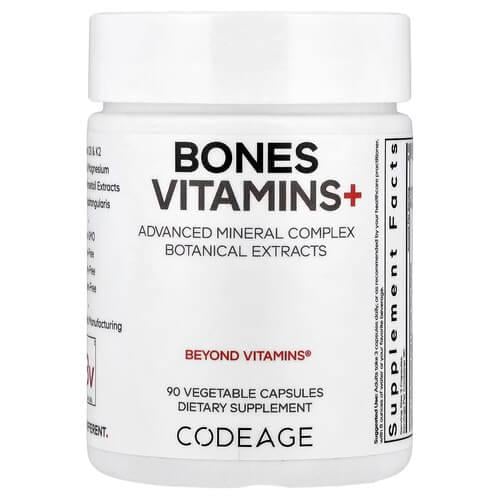 Минеральные комплексы Codeage Bones Vitamins+ 90 растительных капс. (AGE-81520)