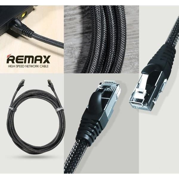 Кабель LAN Remax High-Speed RC-039W Ethernet 5 м Black (RJ45) - фото 3 Кабель LAN Remax High-Speed RC-039W Ethernet 5 м Black (RJ45) - фото 3