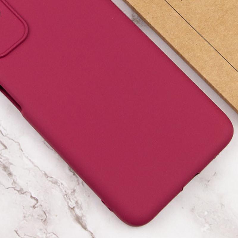 Противоударный чехол Silicone Cover Lakshmi Full Camera (A) для Xiaomi Redmi Note 10 Pro / 10 Pro Max Бордовый - фото 4