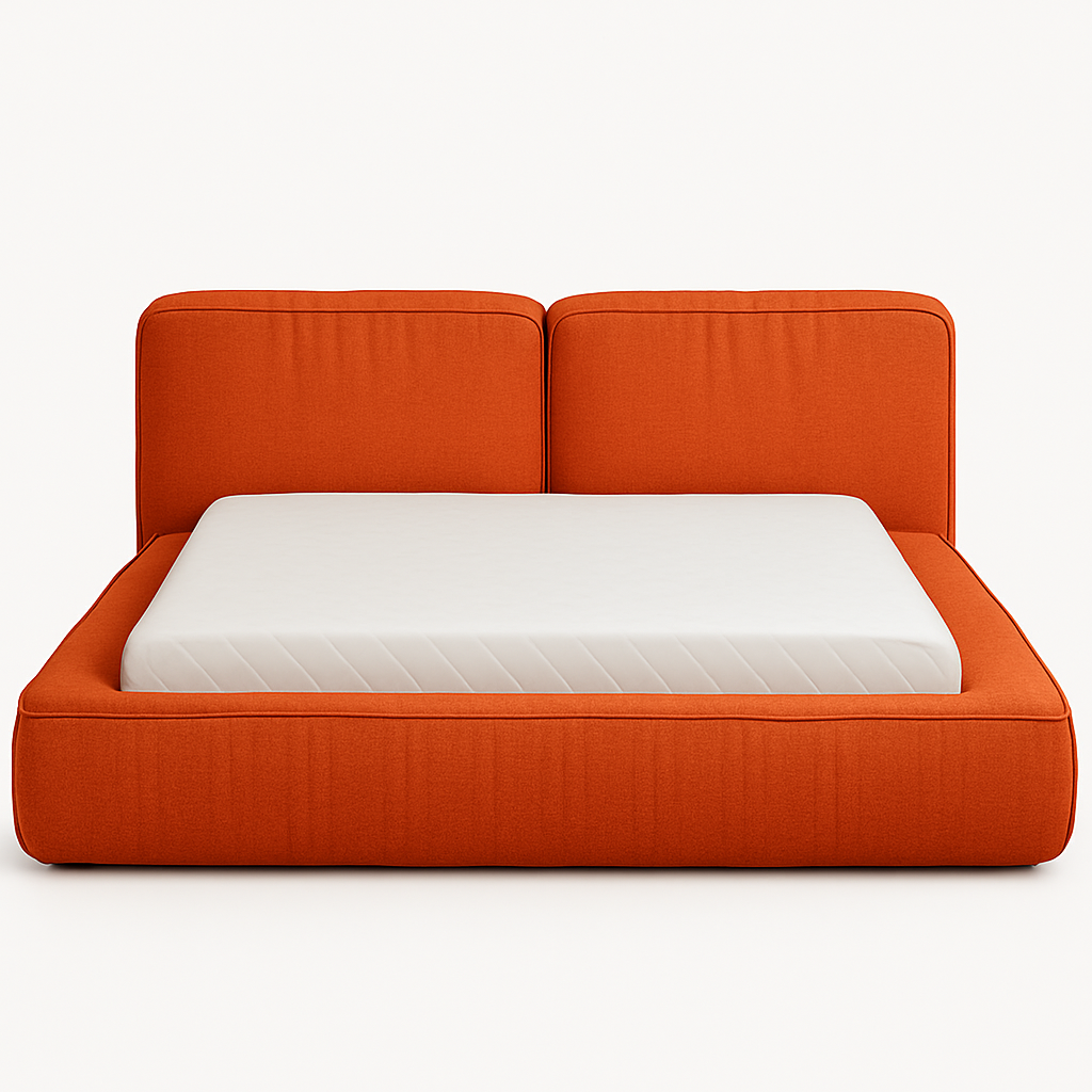 Ліжко Бруно 160х200 см Allure Orange - фото 1