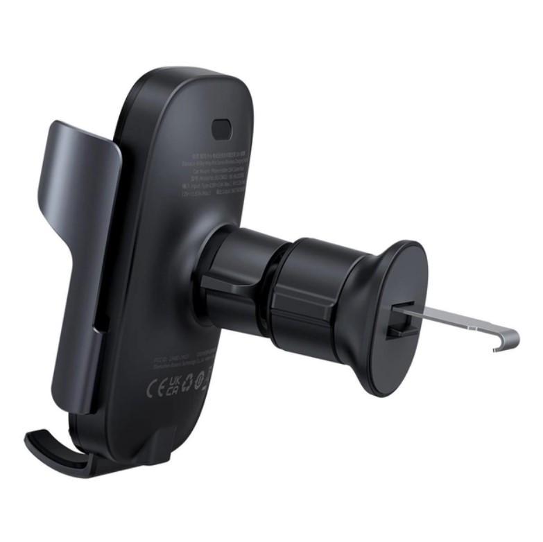 Автотримач з бездротовою зарядкою Baseus Milky Way Pro 15W Black - фото 6 Автотримач з бездротовою зарядкою Baseus Milky Way Pro 15W Black - фото 6