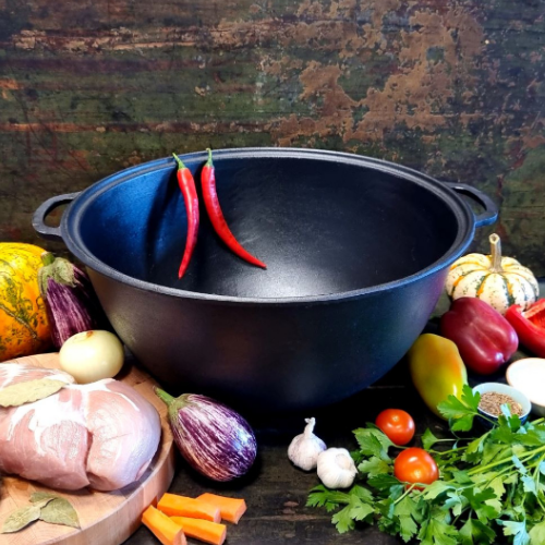 Казан чавунний Майстерня V18 18 л (2495827092) - фото 3 Казан чавунний Майстерня V18 18 л (2495827092) - фото 3