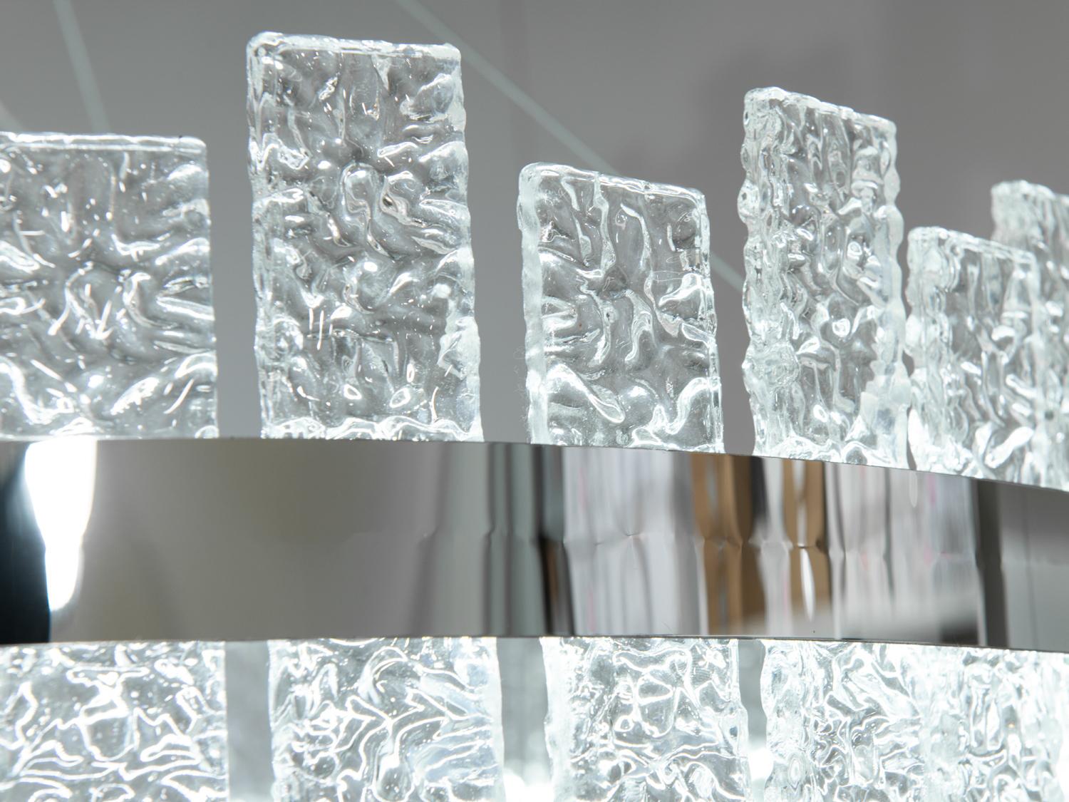 Люстра хрустальная Diasha 828/800CH подвесная светодиодная Хром - фото 4