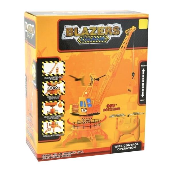 Подъемный башенный кран Jia Yue Toys на пульте управления 65 см Желтый (59980) - фото 7 Подъемный башенный кран Jia Yue Toys на пульте управления 65 см Желтый (59980) - фото 7