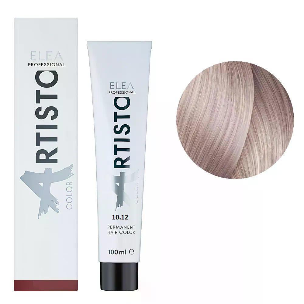 Крем-краска для волос Elea Professional Artisto Color 10.12 Светлый пепельно-фиолетовый блондин 100 мл
