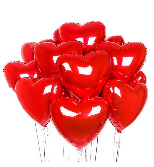 Повітряні кулі Love набір 12 шт.