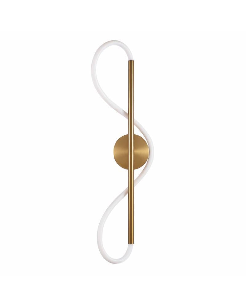 Бра Polux 327994 Emma Led 1x19W 4000K 2230Lm IP20 Золотой (24574902)