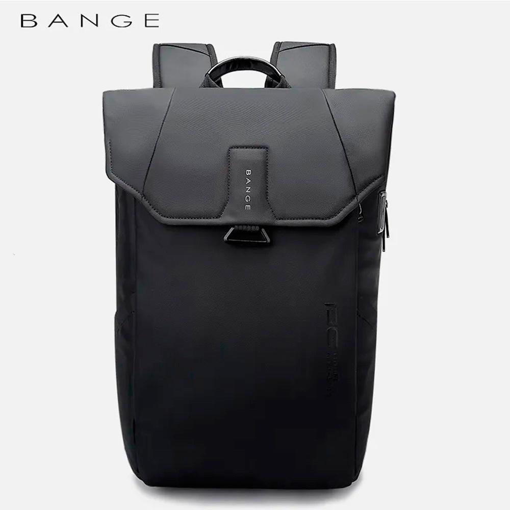 Рюкзак Bange 15,6" Rolltop з USB + Type-C Чорний (BGS2575 Black) - фото 9