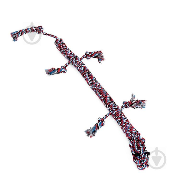 Игрушка Веревочная Ящерица Hoopet W032 для домашних животных Red + Black + Blue + White (5297-18105) Игрушка Веревочная Ящерица Hoopet W032 для домашних животных Red + Black + Blue + White (5297-18105)