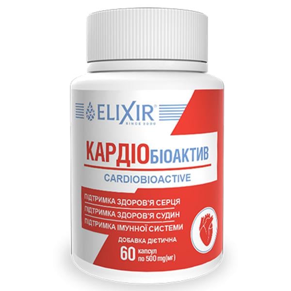 Комплекс профилактики сердца Elixir Cardiobioactive 60 капс. (000025471) Комплекс профилактики сердца Elixir Cardiobioactive 60 капс. (000025471)