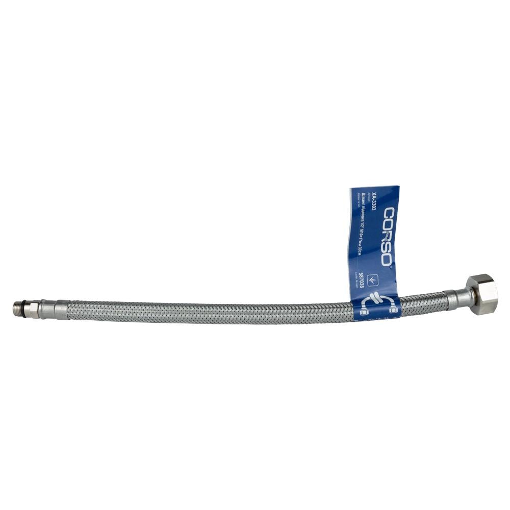 Шланг гибкий для подключения воды Corso XA-3303 M10x1/2" НВ 30 см (223342)