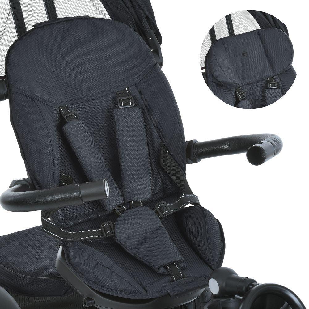 Дитячий велосипед триколісний El Camino ME 1193 Modena Dark Gray (818830203) - фото 7