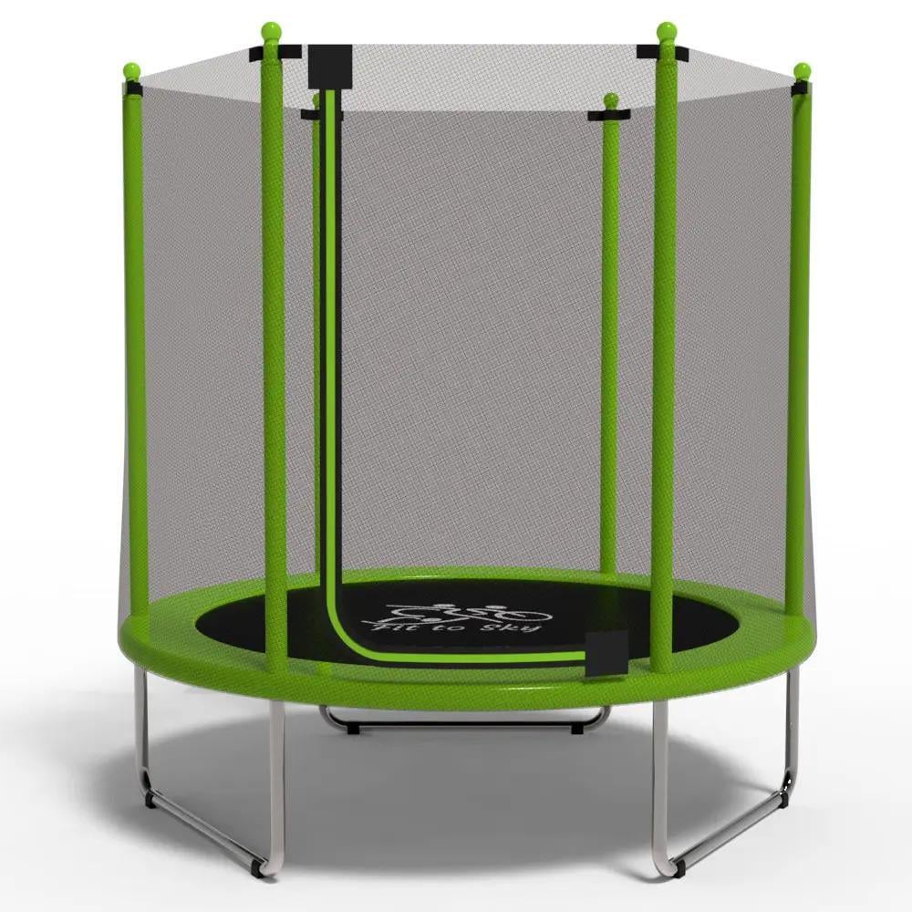 Батут усиленный Fit to Sky с сеткой152х165 см Зеленый (10180) Батут усиленный Fit to Sky с сеткой152х165 см Зеленый (10180)