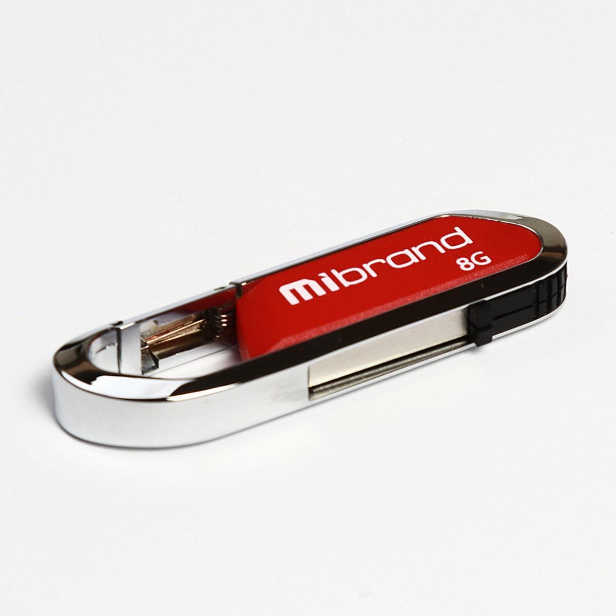 Flash Mibrand USB 2.0 Aligator 8Gb Dark Red (29caa1-15487)