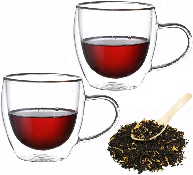 Набор чашек Kamille с двойными стенками 2 шт. 100 мл - фото 2