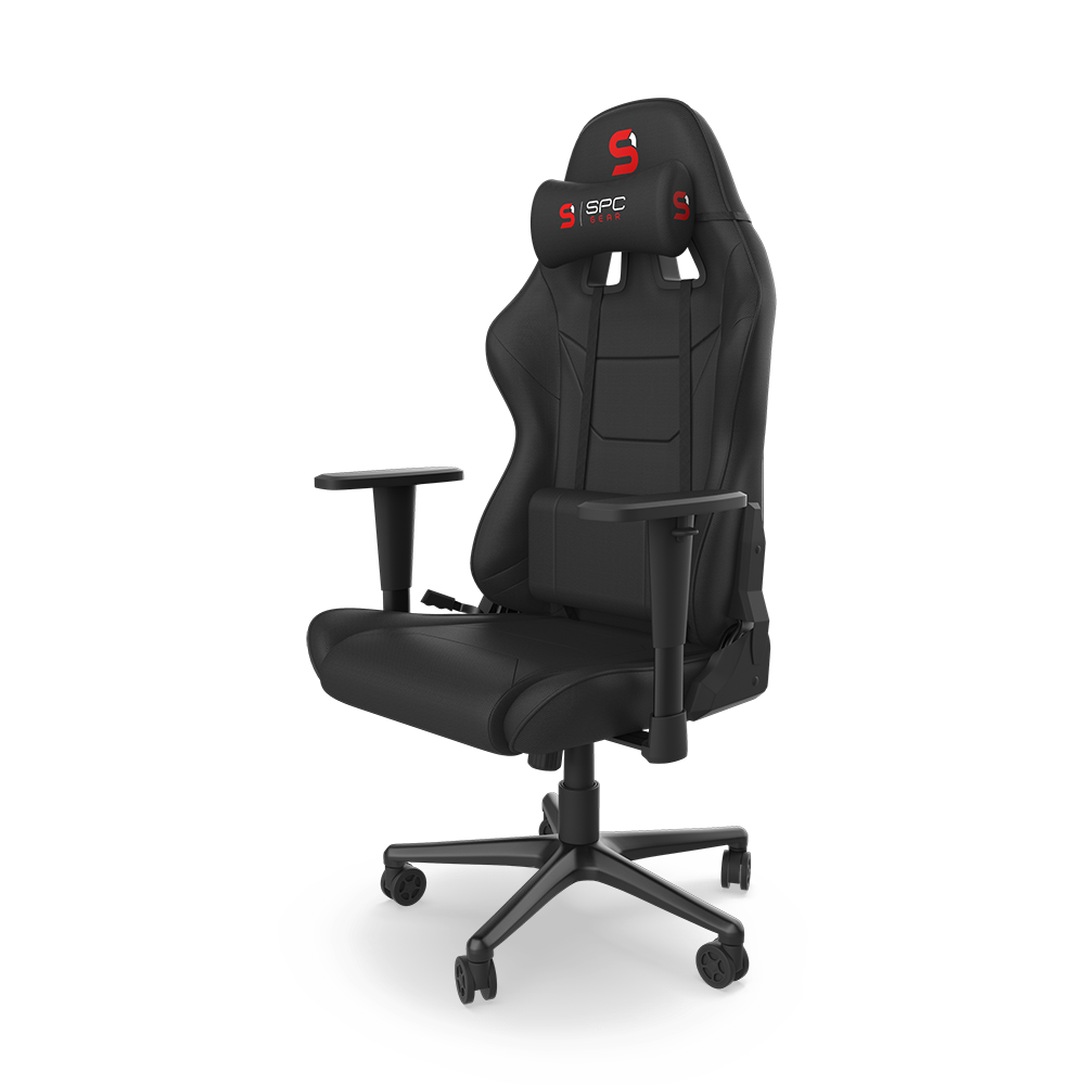 Кресло геймерское SPC Gear SR300F V2 BK Черный