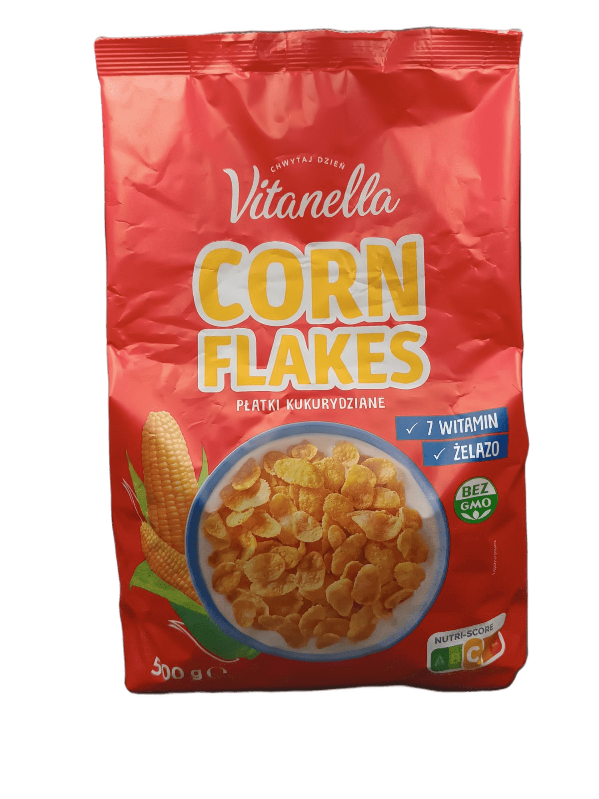 Кукурудзяні пластівці Vitanella Corn Flakes 500 г - фото 1