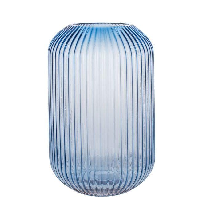 Ваза стеклянная Flora Azure 28 см Blue (DR015127)