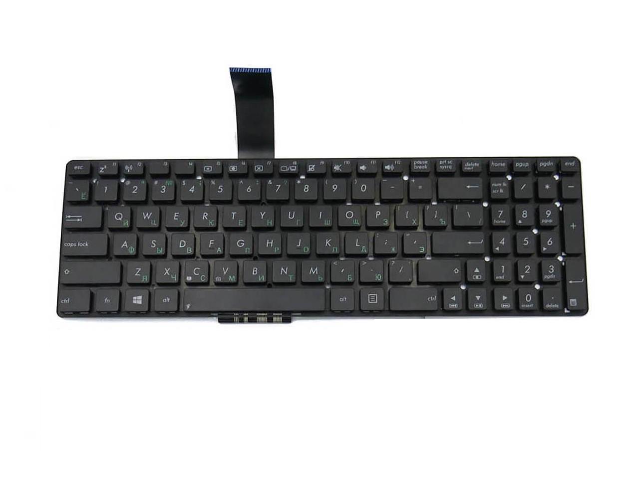 Клавиатура для ноутбука Asus K55VM матовая (0KNB0-6100RU00)