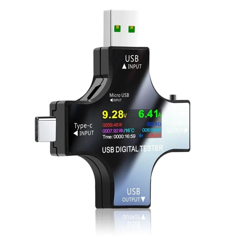 Тестер ATORCH U31 Bluetooth мультиметр/амперметр/вольтметр USB/Type-C (00-00028985) Тестер ATORCH U31 Bluetooth мультиметр/амперметр/вольтметр USB/Type-C (00-00028985)