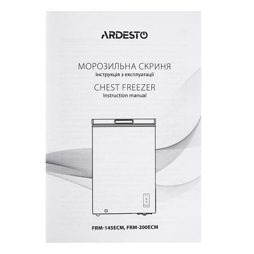 Морозильная камера Ardesto с электронным управлением 142 л ST Белый (FRM-145ECM) - фото 8