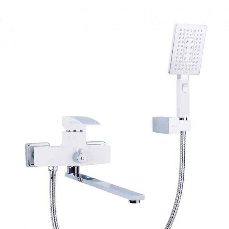 Смеситель для ванны Gappo G2207-7 Белый/Хром (1033988)