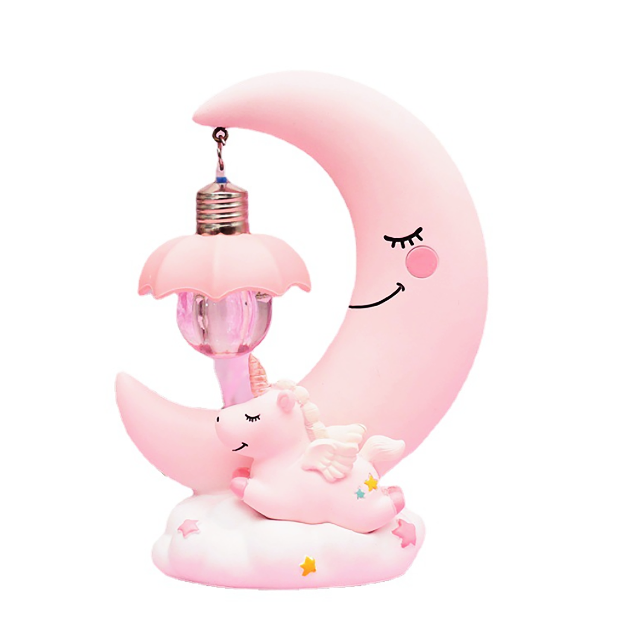 Детский светильник SUNROZ Unicorn Moon Light лампа-ночник Розовый (SUN4934) Детский светильник SUNROZ Unicorn Moon Light лампа-ночник Розовый (SUN4934)