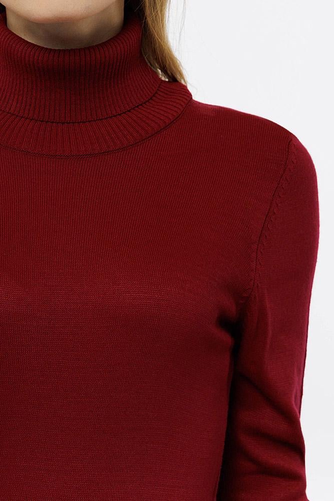 Гольф жіночий ЦБ-00206850 р. 42 Бордовий (SKT000881782) - фото 2 Гольф жіночий ЦБ-00206850 р. 42 Бордовий (SKT000881782) - фото 2