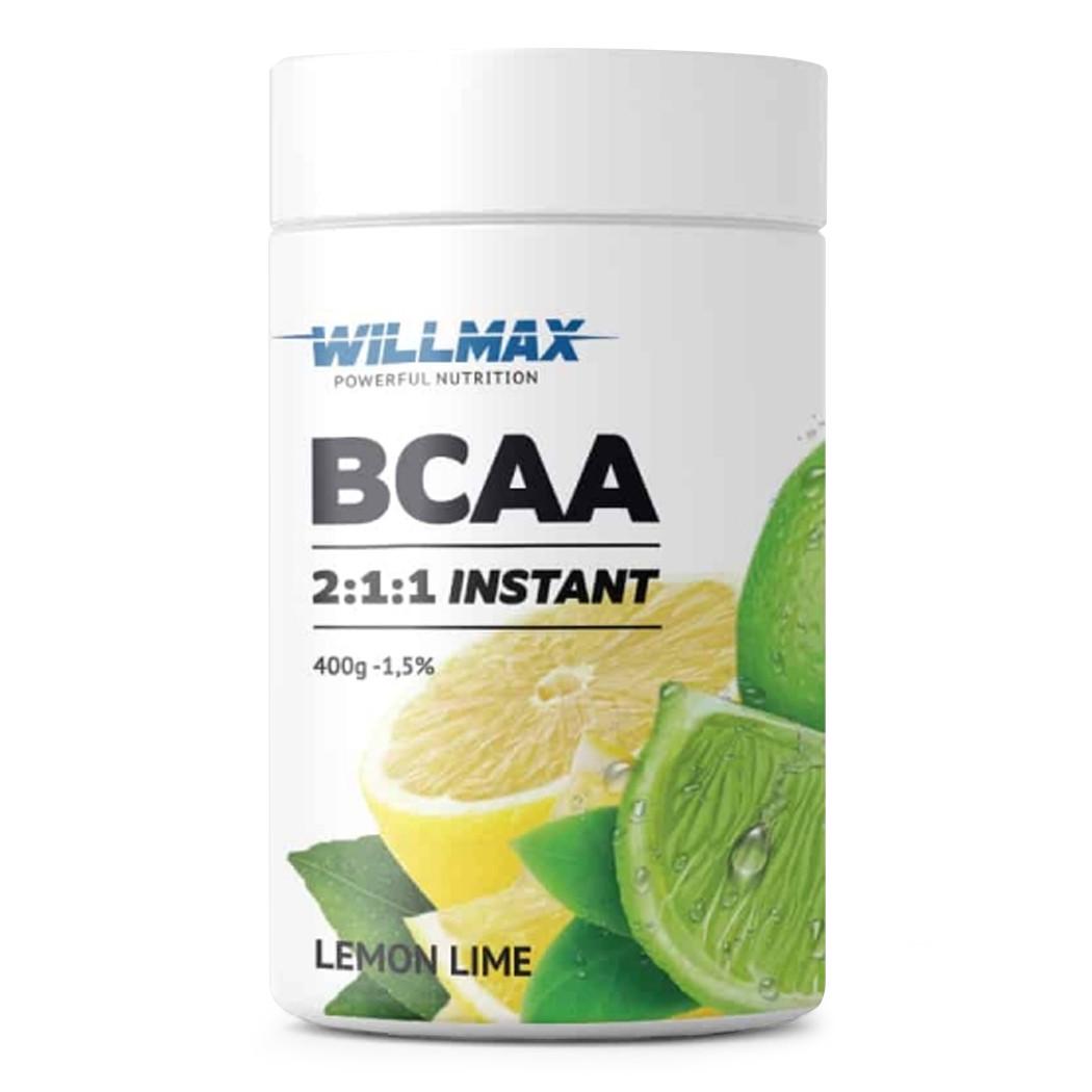 Аминокислота Willmax BCAA 2:1:1 Instant Лимон/Лайм 400 г (10563-05)