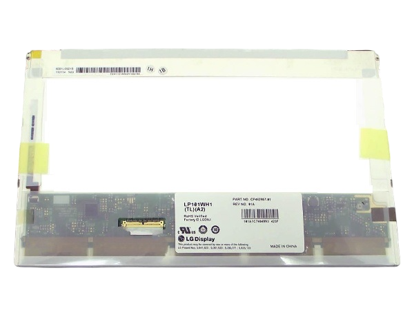 Матрица для ноутбука LTN101AT03-101 10,1" 1366х768 WXGA/HD Ready 16:9 разъем LVDS 40 pin слева внизу (29832)