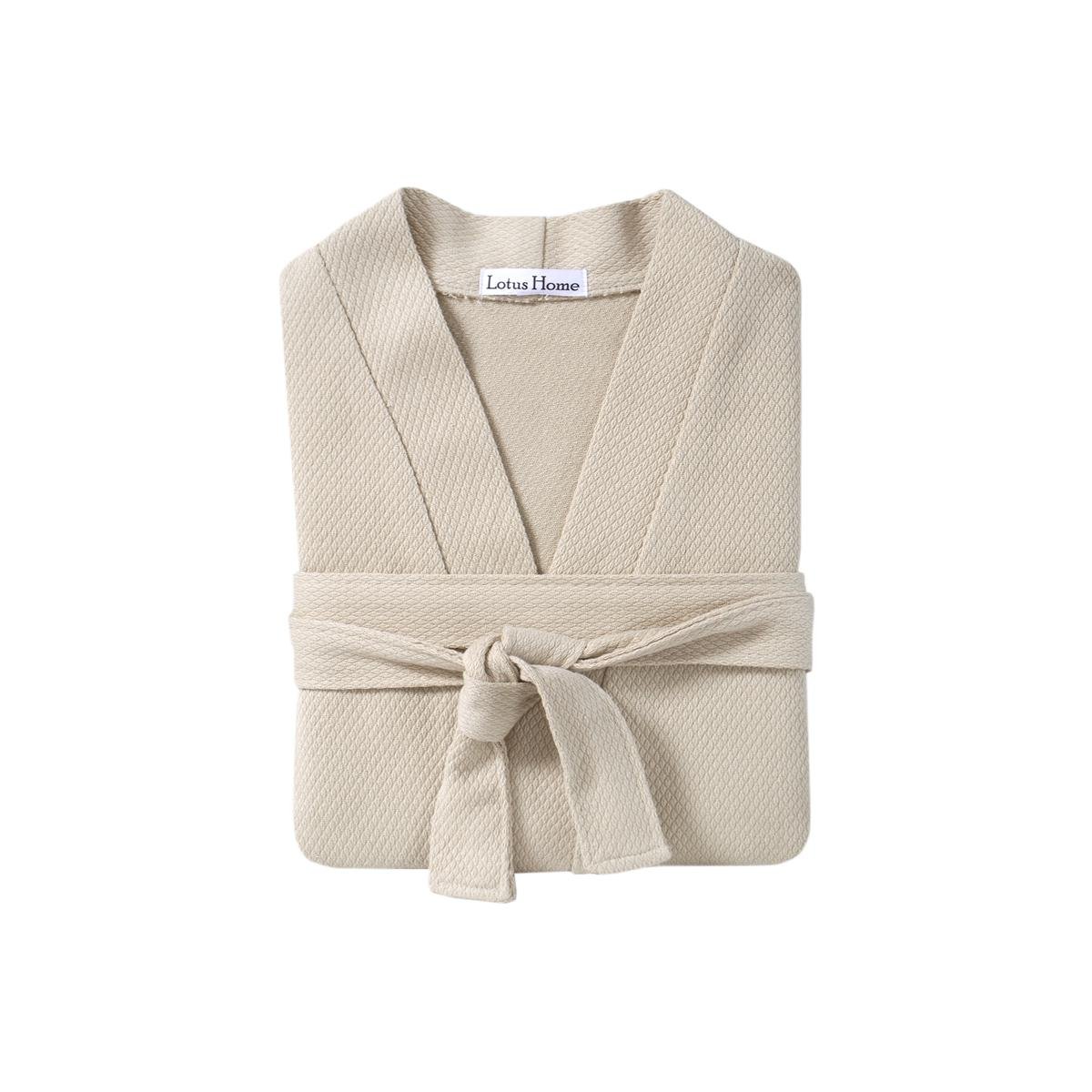 Халат-кимоно Lotus Home Samma L/XL Бежевый (26029349) Халат-кимоно Lotus Home Samma L/XL Бежевый (26029349)